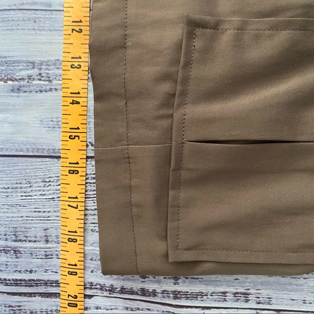 Brown Jacket with Cargo Pockets